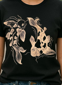 coy fish t-shirt