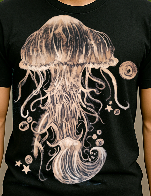 jelly fish t-shirt